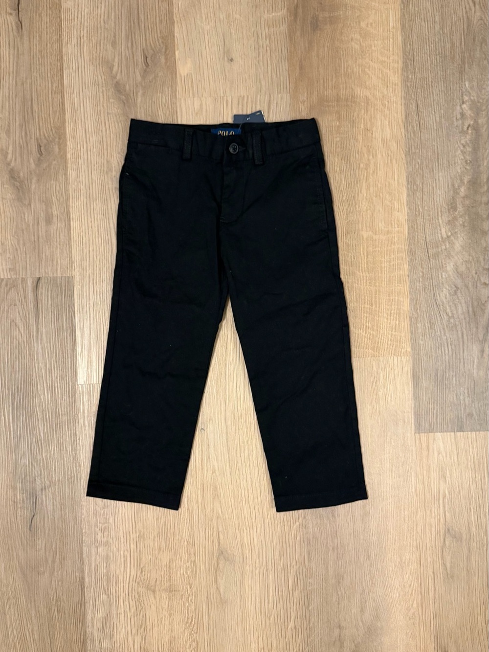 Polo Ralph Lauren Toddler Boys Black Chino Pants 2/2T NWT - Picture 4 of 11